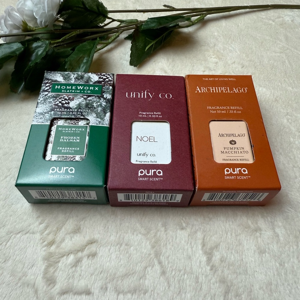 Unopened NWT Pura Smart Home Plug-in Diffuser Refills 3 pack.